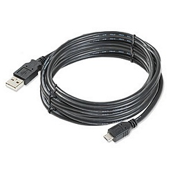 Ziotek 15ft. USB 2.0 Type A Male to Micro-USB Type B Male USB Cable ZT1311023