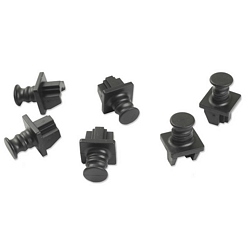 Ziotek RJ45 Jack Snap-In Dust Cover, 50 Pack ZT1800459