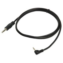 Ziotek Stereo 3.5mm (3-band) Aux In, 90D, 3ft, Black ZT1900783