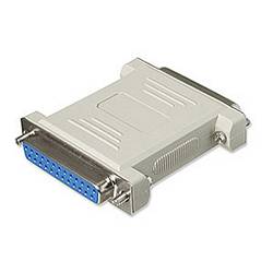 Ziotek Null Modem Adapter DB25 Female to DB25 Female ZT1310280