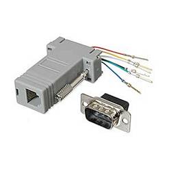 Ziotek Modular Adapter DB9 M to RJ11 / RJ12 ZT1312010