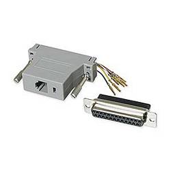 Ziotek Modular Adapter DB25 F to RJ11 / RJ12 ZT1312020