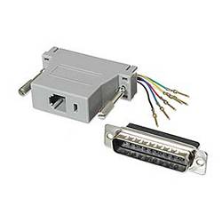 Ziotek Modular Adapter DB25 M to RJ11 / RJ12 ZT1312030